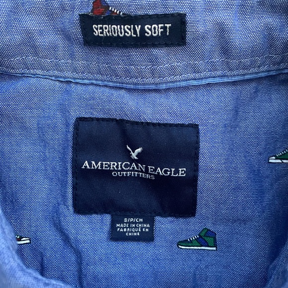 American Eagle Button Shirt - Picture 3 of 4